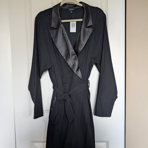 TORRID Mini Tuxedo Dress SIZE 24 - Picture 2 of 3